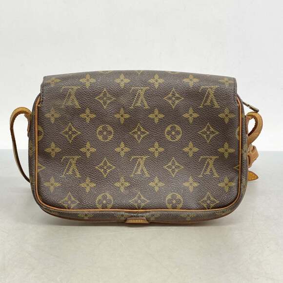 LOUIS VUITTON Brown Monogram Shoulder Bag